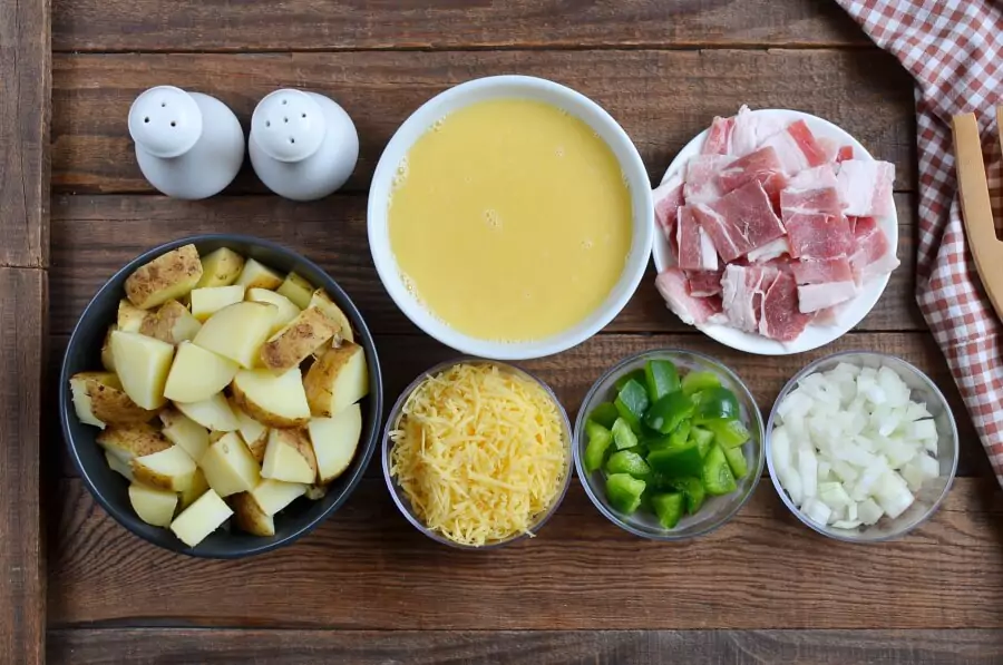 Ingredients for Country Breakfast Skillet