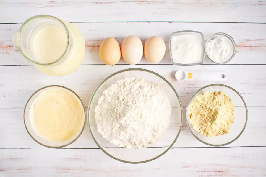 Ingredients for Cracker Barrel-Style Pancakes