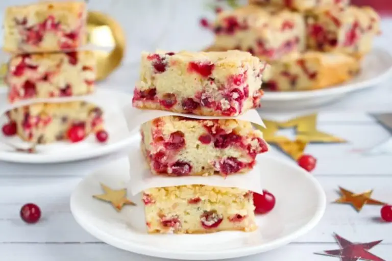 Step 8 - Cranberry Christmas Cake