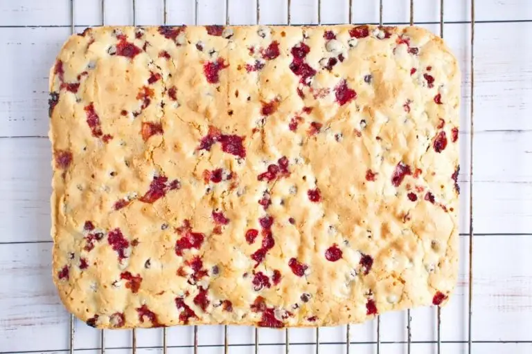 Step 8 - Cranberry Christmas Cake