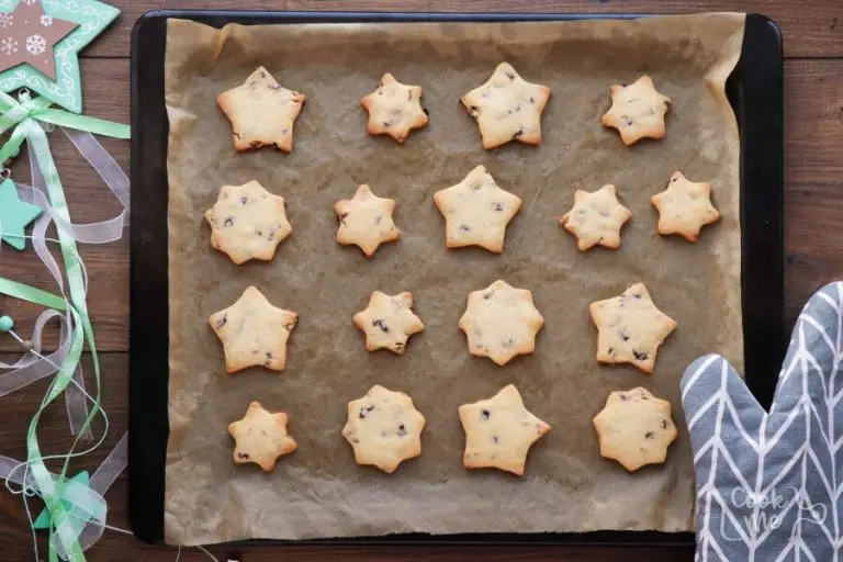 Step 8 - Cranberry Shortbread Stars