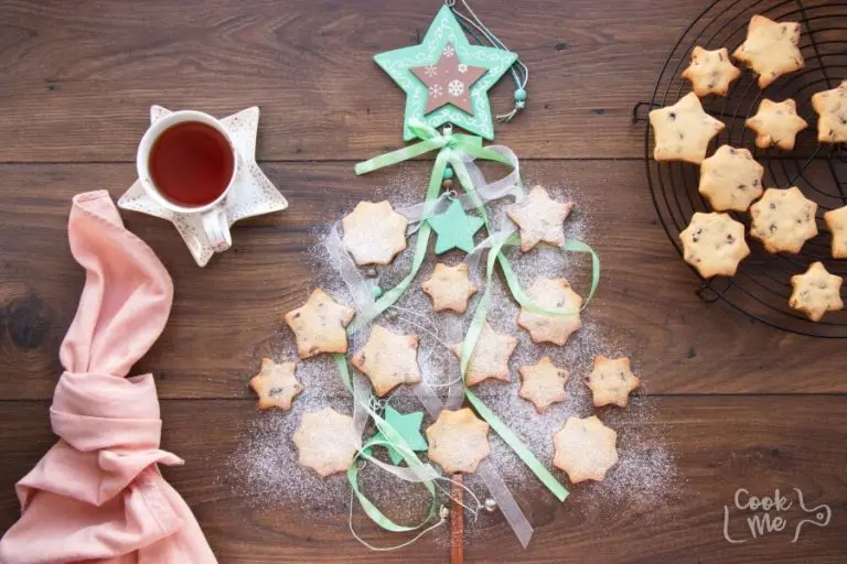 Step 10 - Cranberry Shortbread Stars
