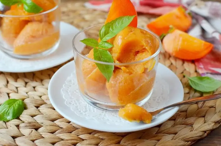 Step 6 - Vegan Creamy Persimmon Sorbet