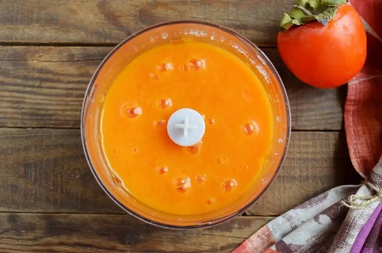 Step 1 - Vegan Creamy Persimmon Sorbet