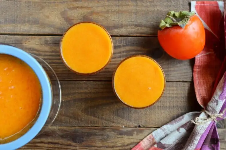 Step 2 - Vegan Creamy Persimmon Sorbet