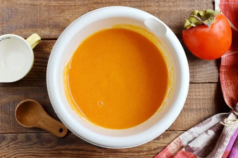 Step 3 - Vegan Creamy Persimmon Sorbet