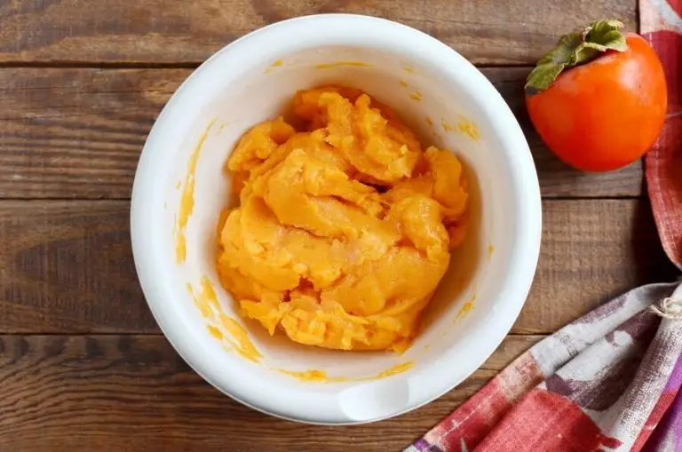 Step 5 - Vegan Creamy Persimmon Sorbet