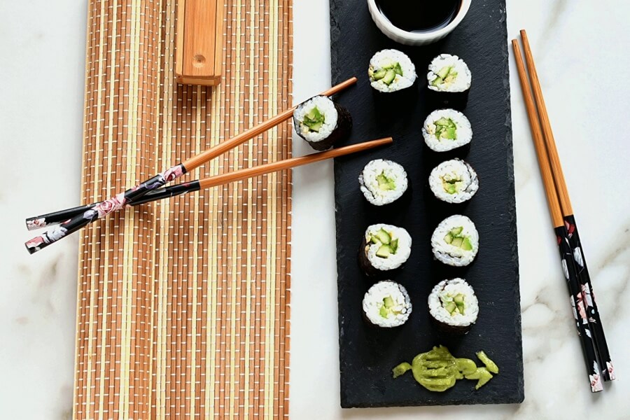 Avocado Cucumber Sushi Roll Recipe - Love and Lemons