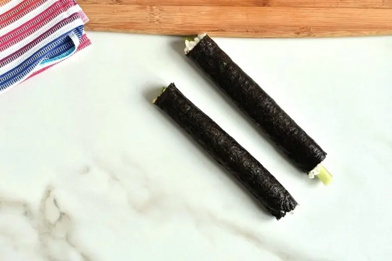 Step 6 - Cucumber and Avocado Sushi