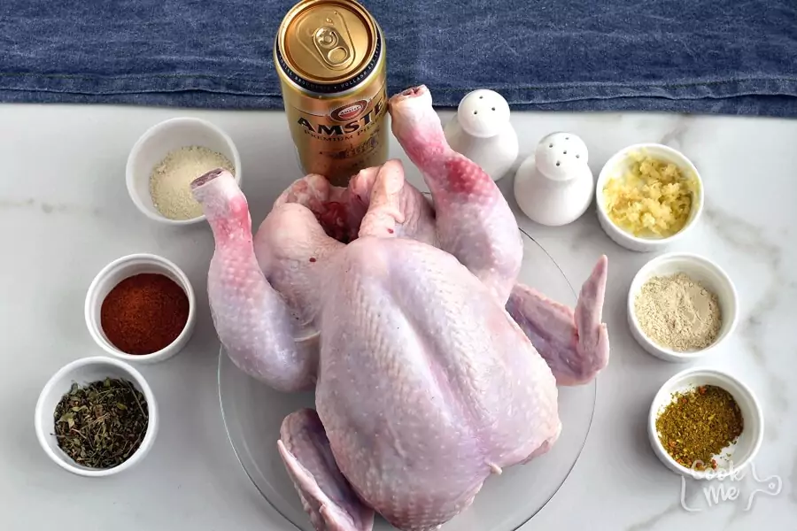 Ingredients for Drunken Chicken Recipe