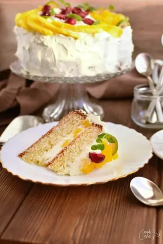 Easy Thai Mango Cake