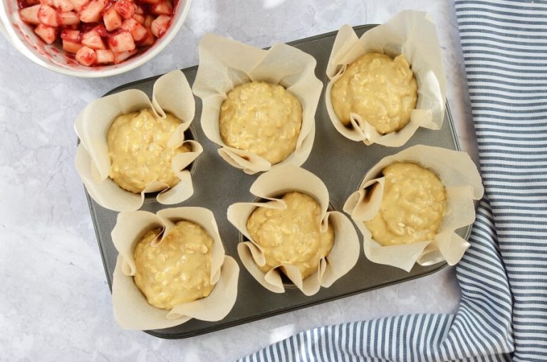 Step 5 - Fruit Filled Muffins