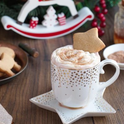 Gingerbread Hot Chocolate Recipe-Gingerbread Hot Cocoa Recipe-Homemade Gingerbread Hot Chocolate