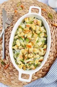 Green Bean and Cheddar Casserole