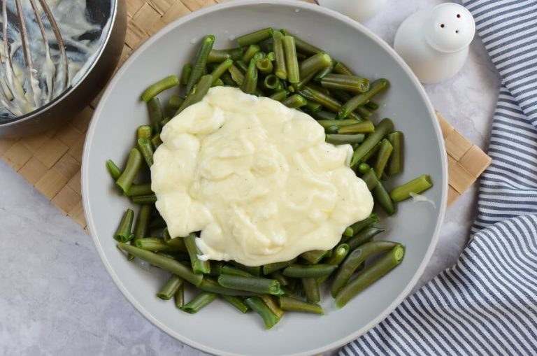 Step 9 - Green Bean and Cheddar Casserole