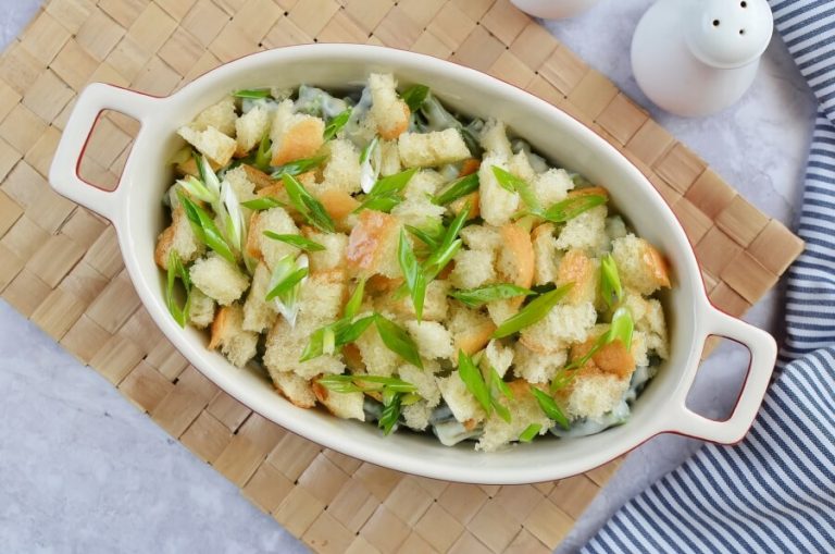 Step 10 - Green Bean and Cheddar Casserole
