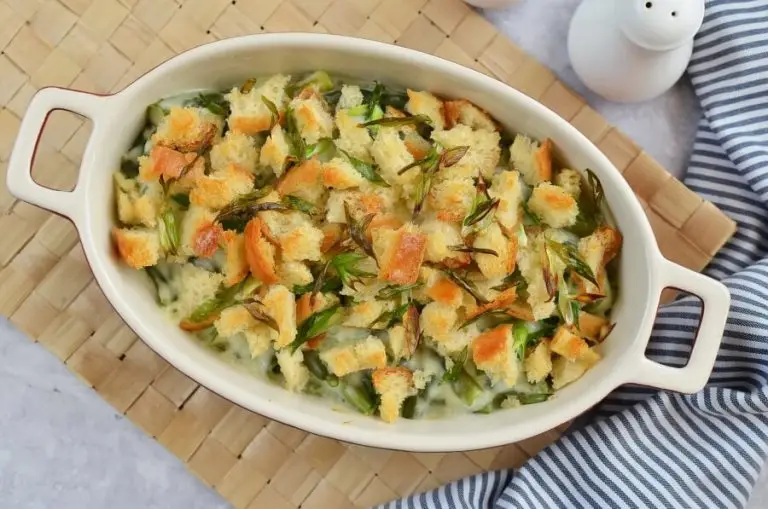 Step 11 - Green Bean and Cheddar Casserole