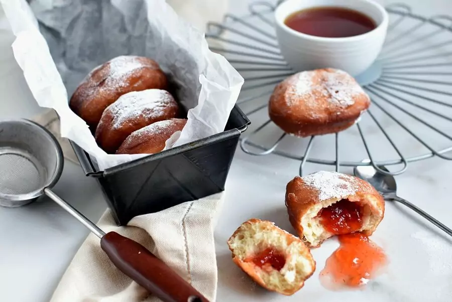 Hanukkah Jelly Donuts (Sufganiyot)