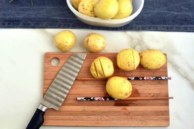 Step 2 - Hasselback Potatoes