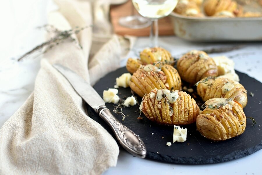 How to serve Hasselback Potatoes