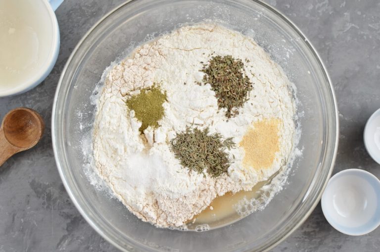 Step 2 - Cloverleaf Herb Dinner Rolls
