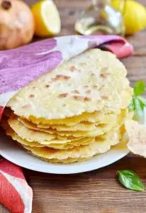 Homemade Gluten-Free Corn Tortilla