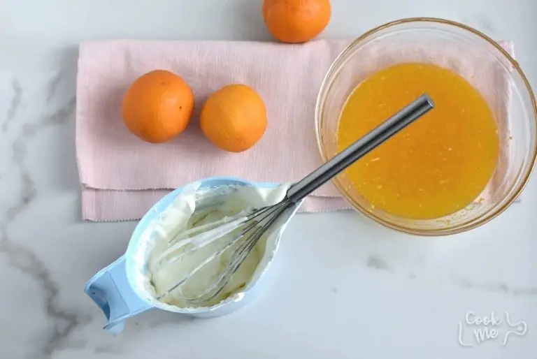 Step 2 - Homemade Orange Sherbet