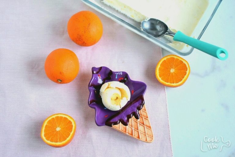 Step 6 - Homemade Orange Sherbet