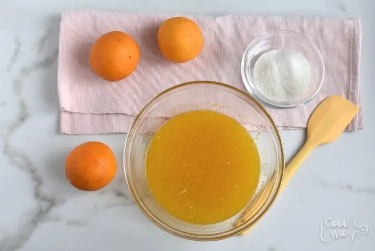 Step 1 - Homemade Orange Sherbet