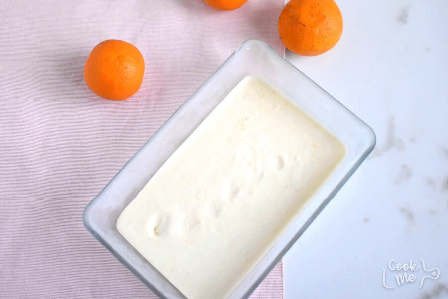 Homemade Orange Sherbet recipe - step 5