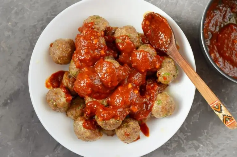 Step 8 - Honey Garlic Pork Meatballs