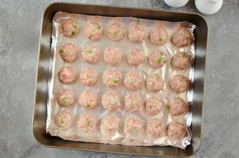 Step 3 - Honey Garlic Pork Meatballs