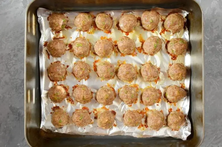Step 4 - Honey Garlic Pork Meatballs