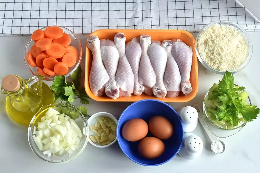 Ingredients for Instant Matzo Ball Soup