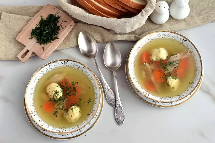 Instant Matzo Ball Soup