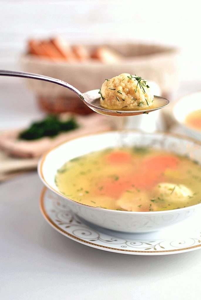 Jewish Chicken Soup and Knadel