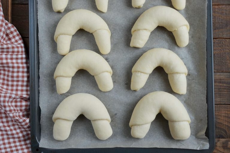 Step 12 - Lemon Cardamom Crescent Milk Rolls with Poppy Seeds