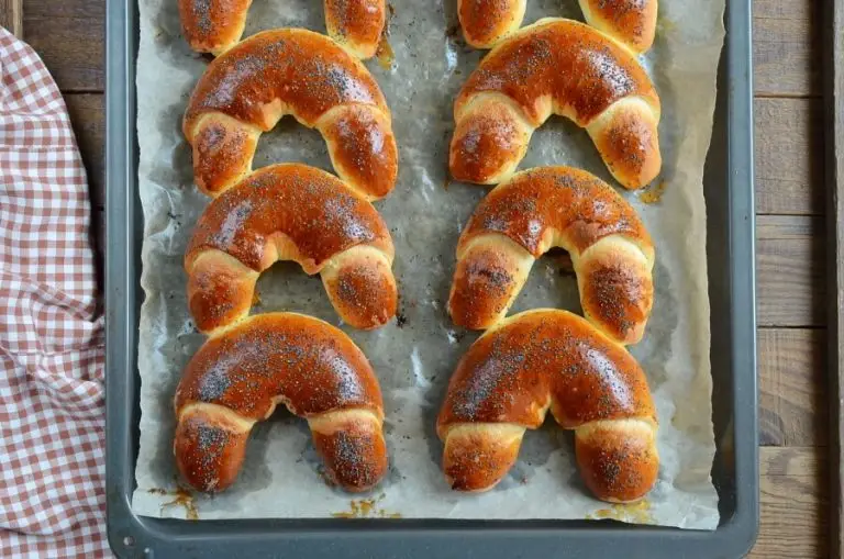 Step 15 - Lemon Cardamom Crescent Milk Rolls with Poppy Seeds