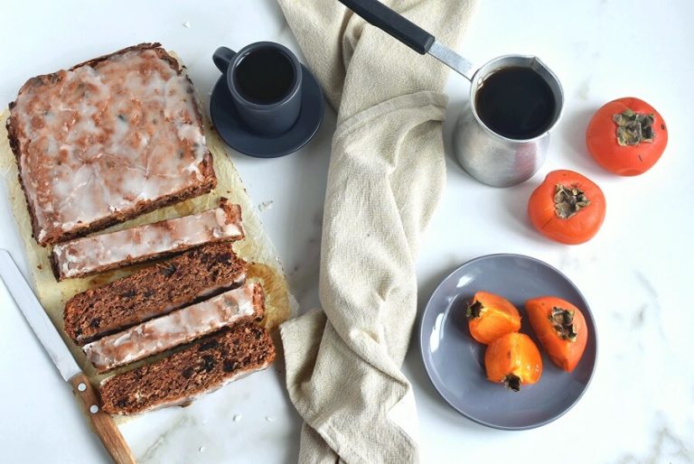 Step 9 - Lemon Glazed Persimmon Bar