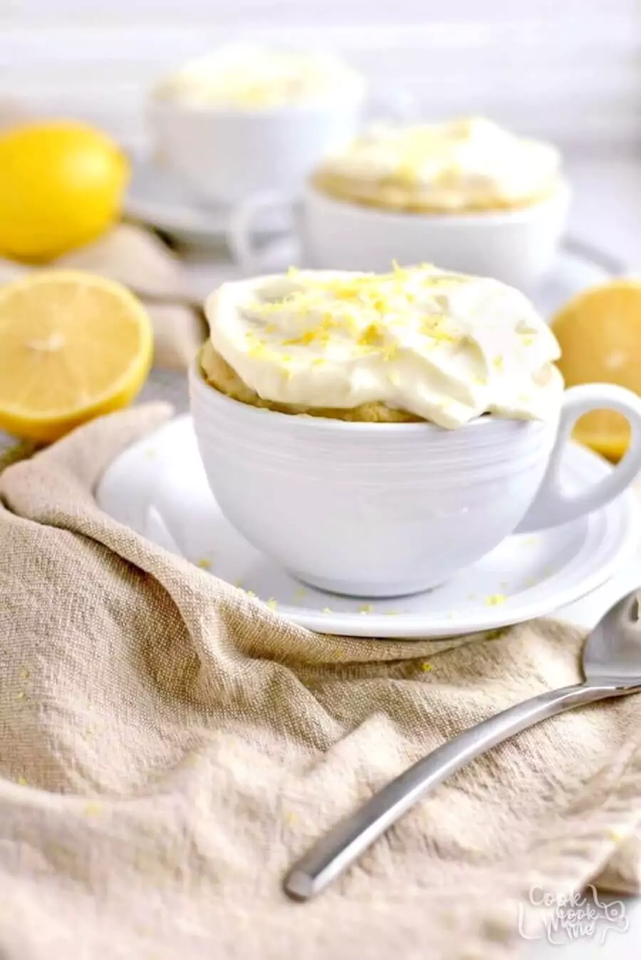 Lemon Mug Cake Recipe - Cook.me Recipes