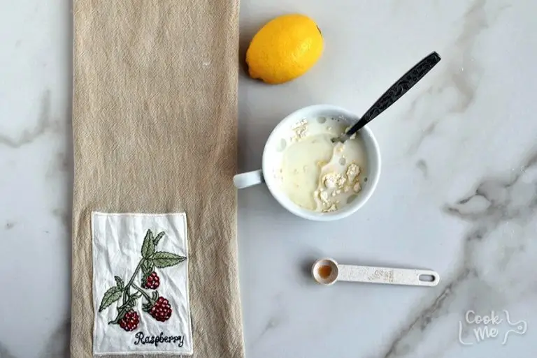 Step 1 - Lemon Mug Cake