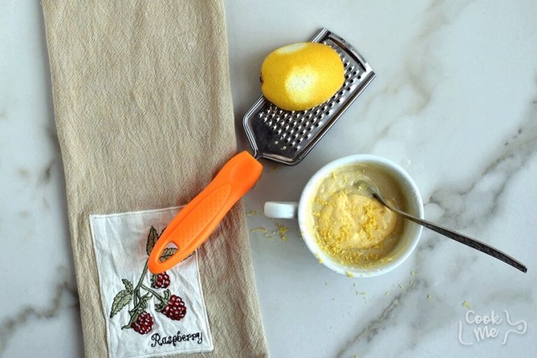 Step 2 - Lemon Mug Cake