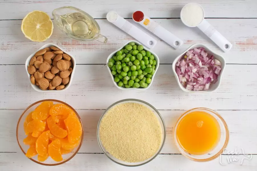 Ingredients for Mandarin Couscous Salad