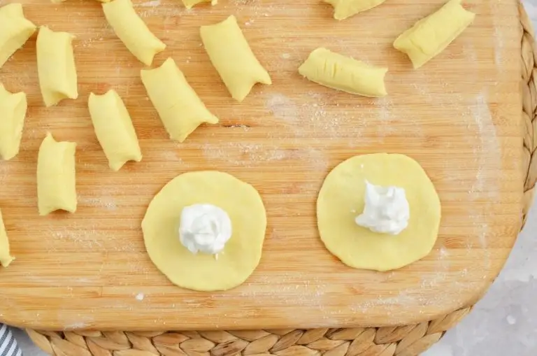 Step 8 - Meringue Shell Cookies (Rakushki)
