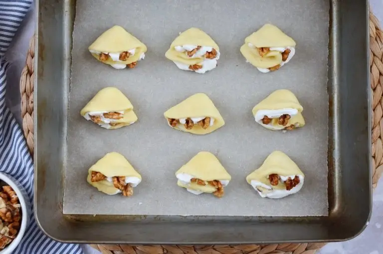 Step 9 - Meringue Shell Cookies (Rakushki)