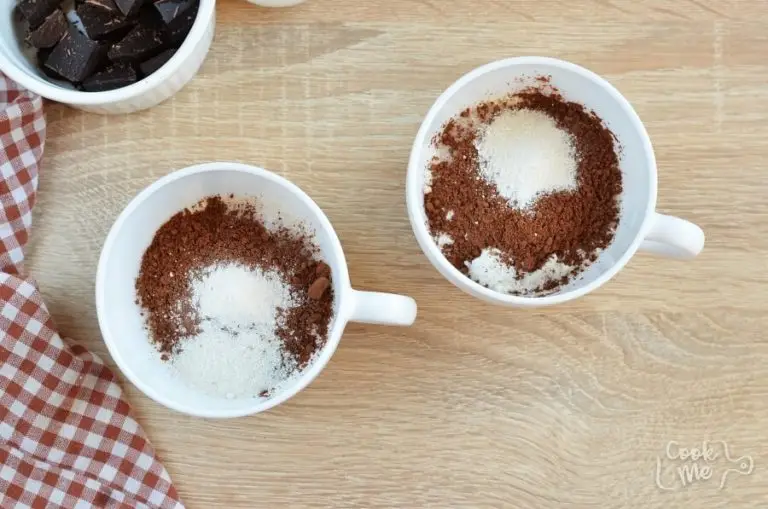 Step 1 - Molten Chocolate Mug Cake