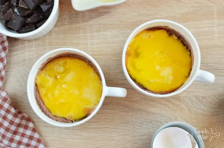 Step 2 - Molten Chocolate Mug Cake