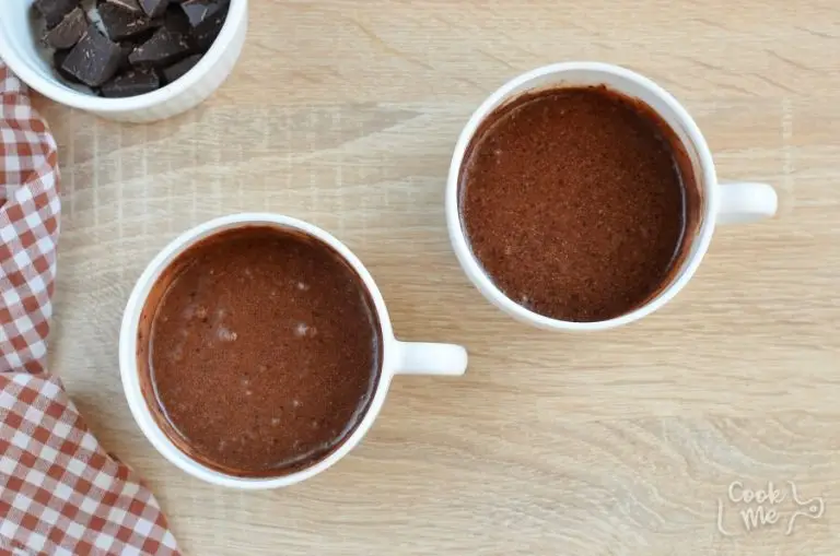 Step 2 - Molten Chocolate Mug Cake
