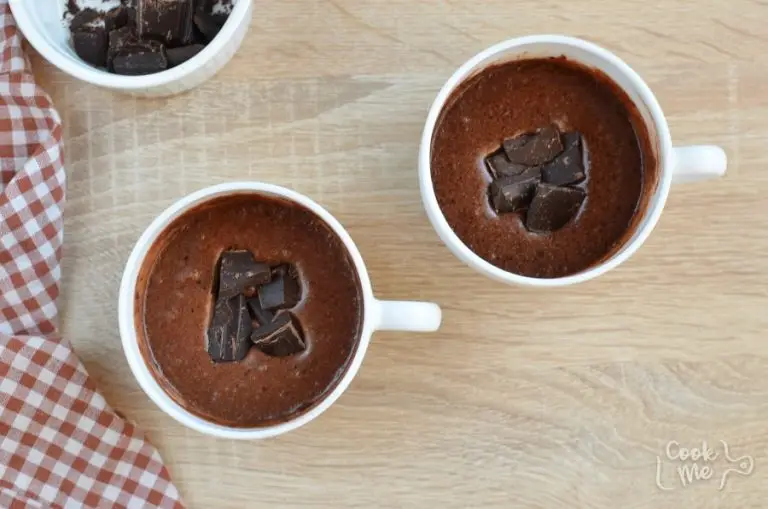 Step 3 - Molten Chocolate Mug Cake