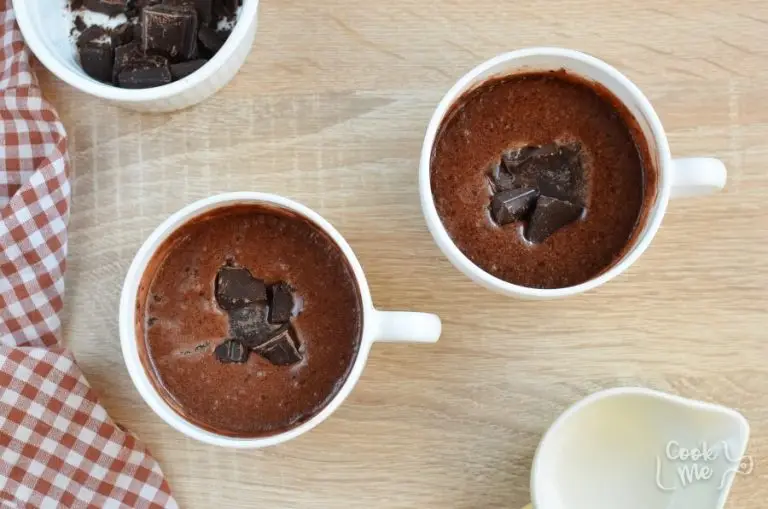 Step 4 - Molten Chocolate Mug Cake